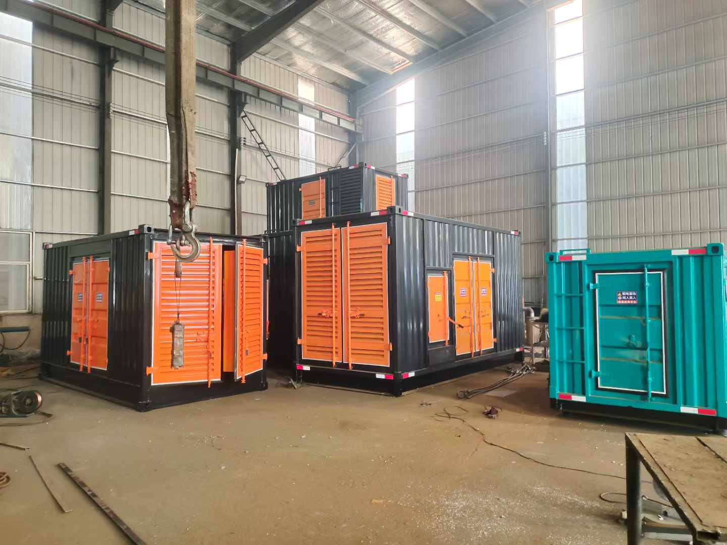 北戴河500kw柴油发电机组可以带动多少功率设备？